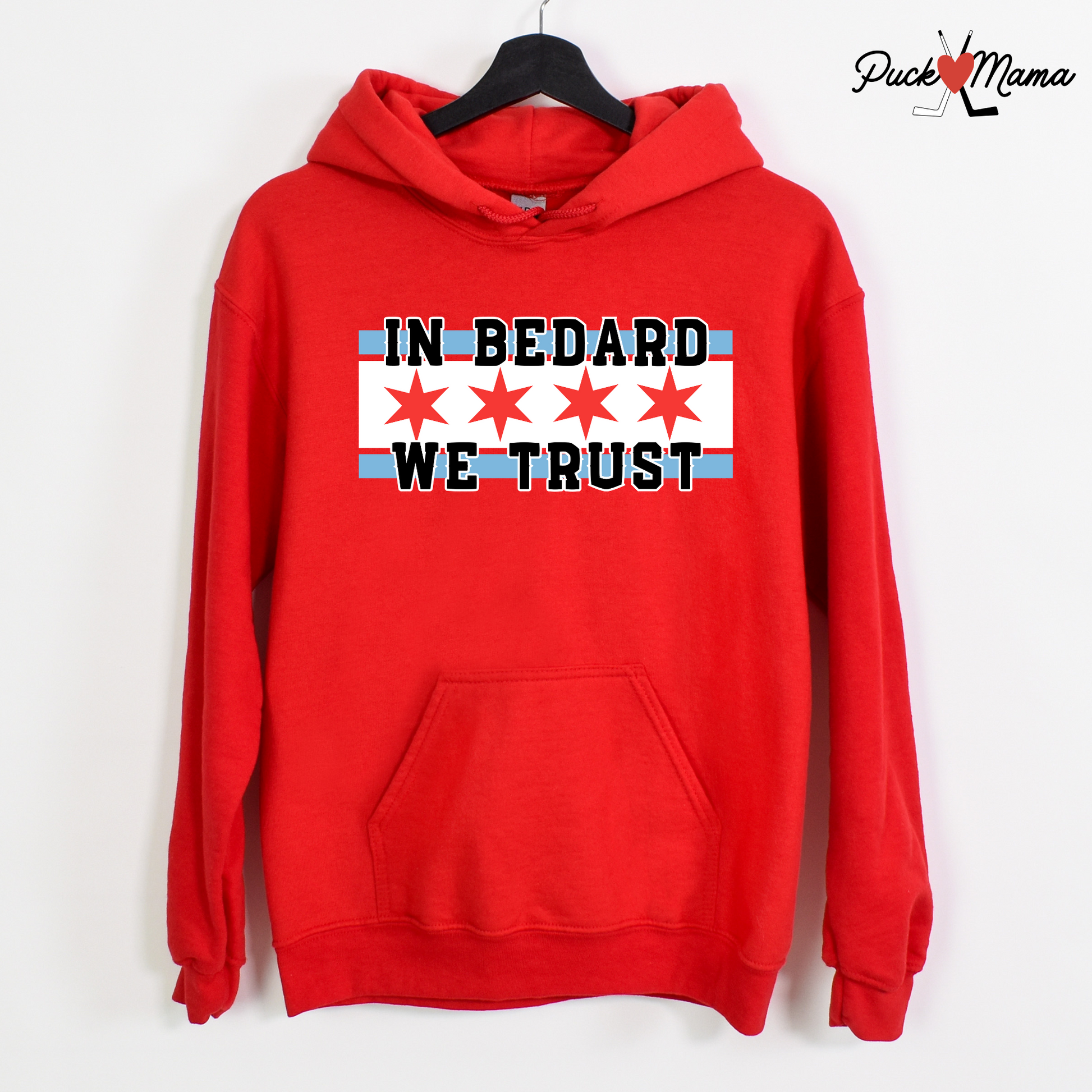 In Bedard We Trust Hockey Hooded Sweatshirt