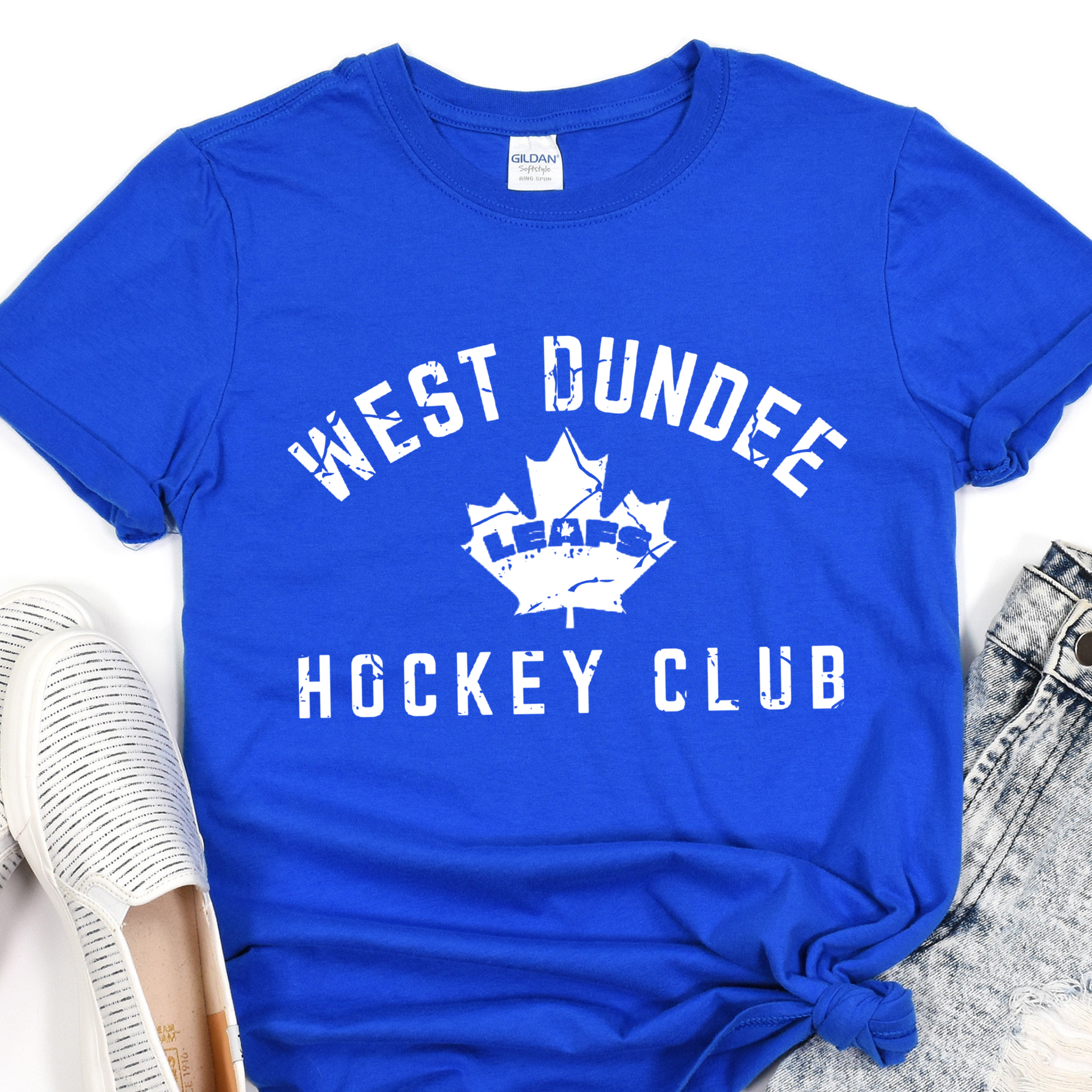 Leafs Distressed Shirt