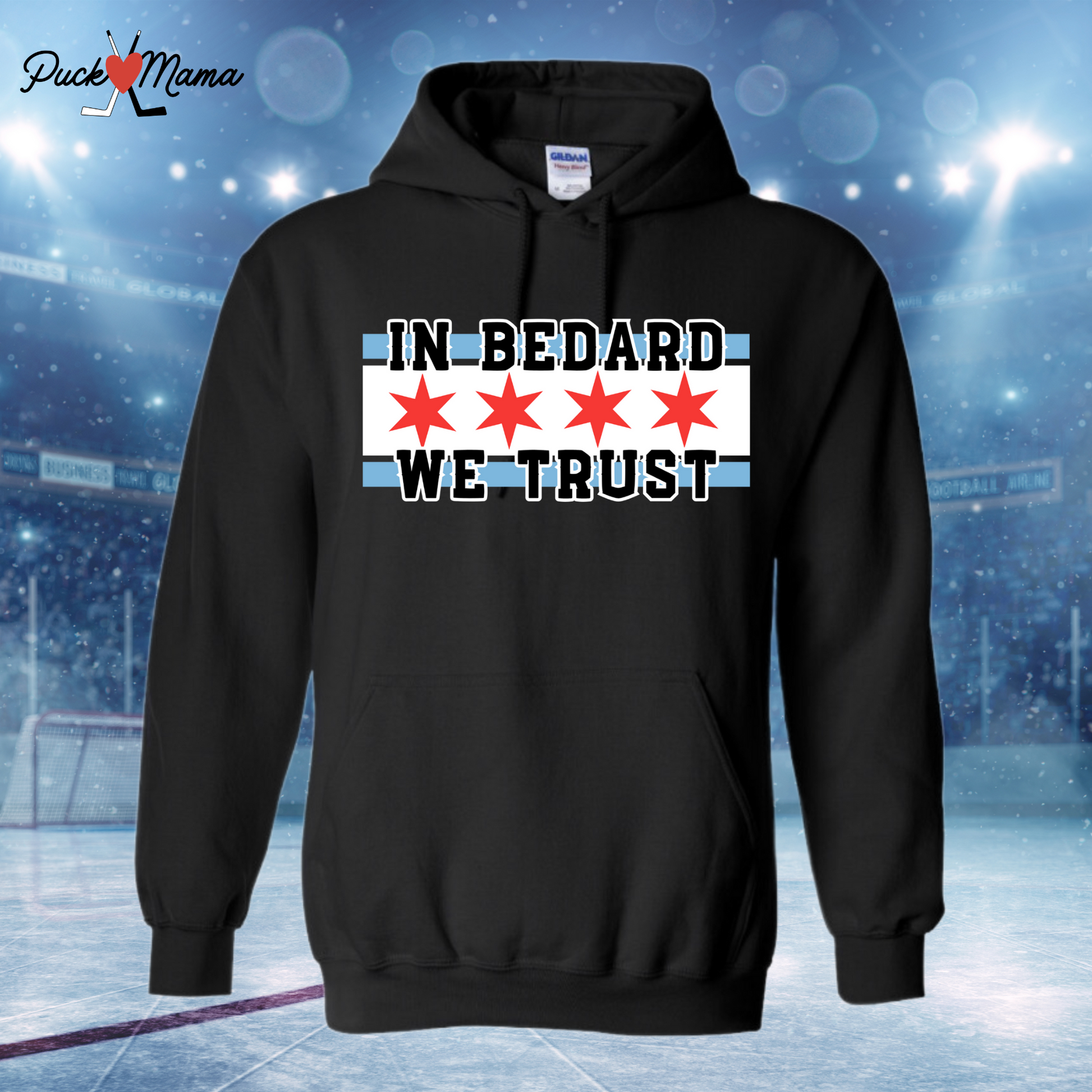 In Bedard We Trust Hockey Hooded Sweatshirt