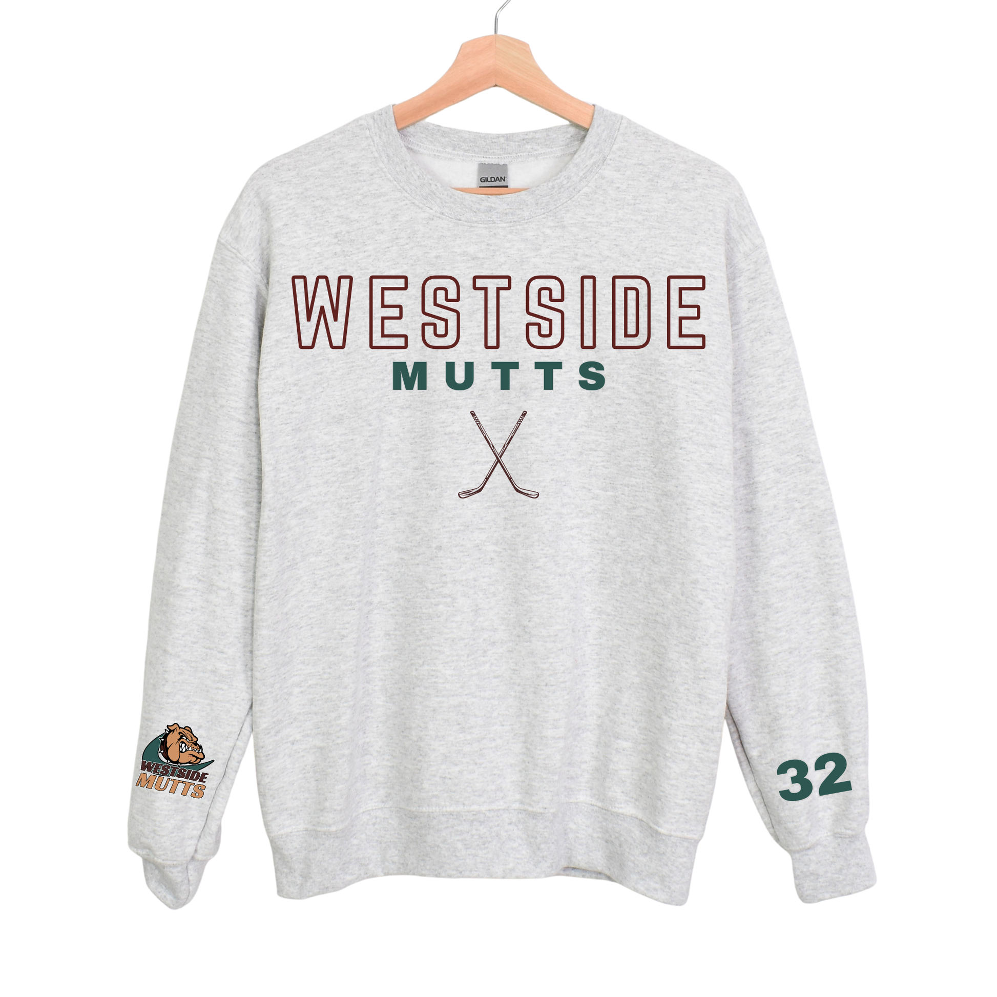 Westside Mutts Outline Crew Sweatshirt