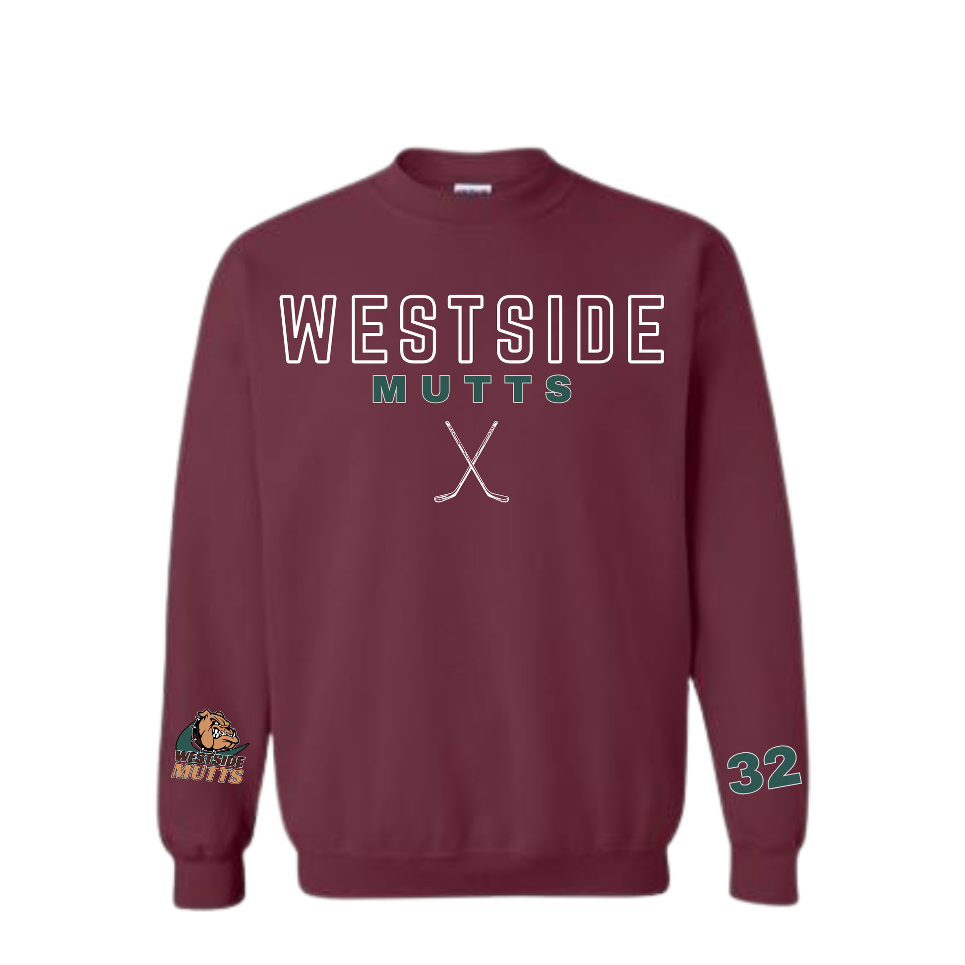 Westside Mutts Outline Crew Sweatshirt