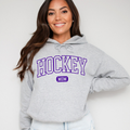 Custom Hockey Mom Hooded Sweatshirt – Personalized Name & Role