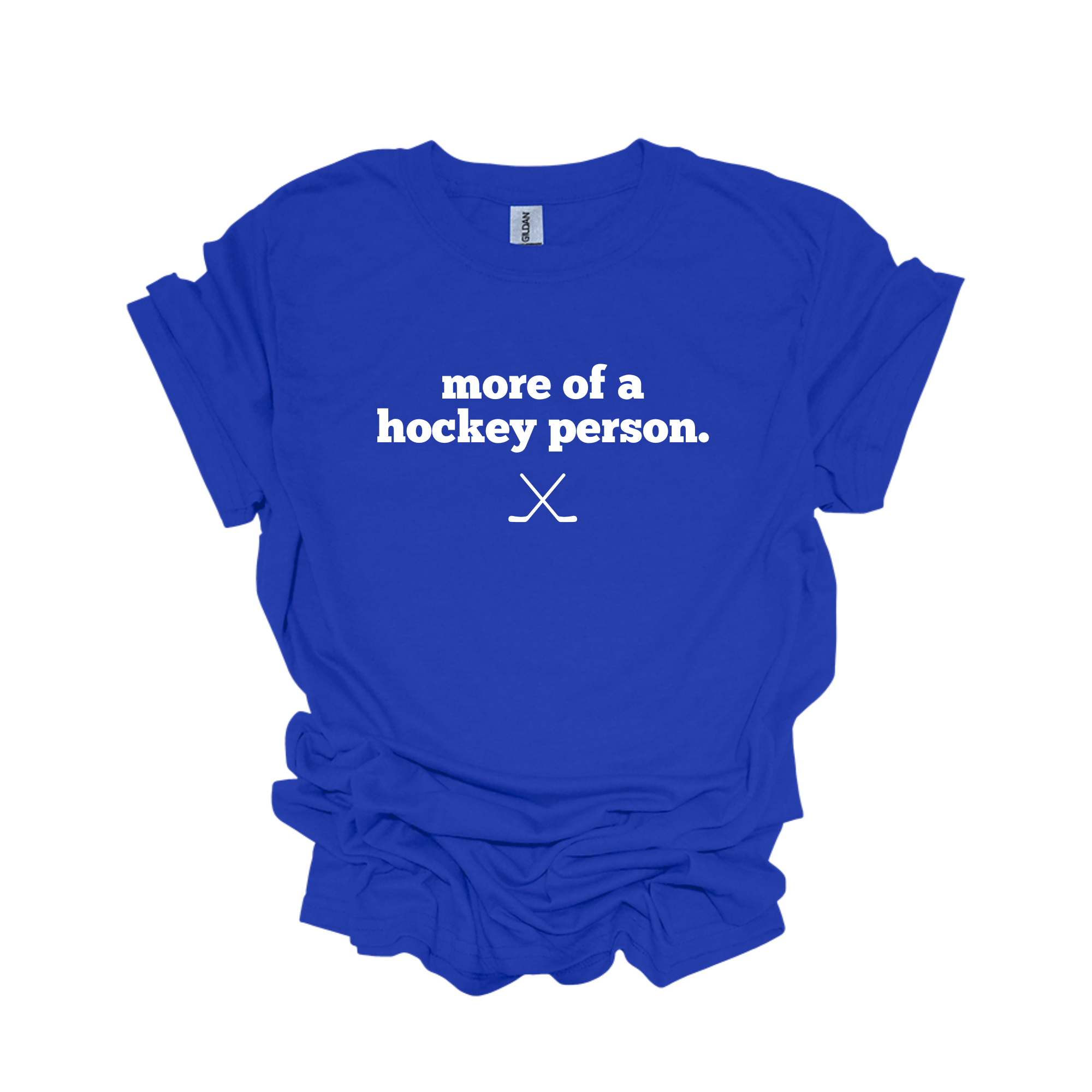 More of a hockey person unisex Tee
