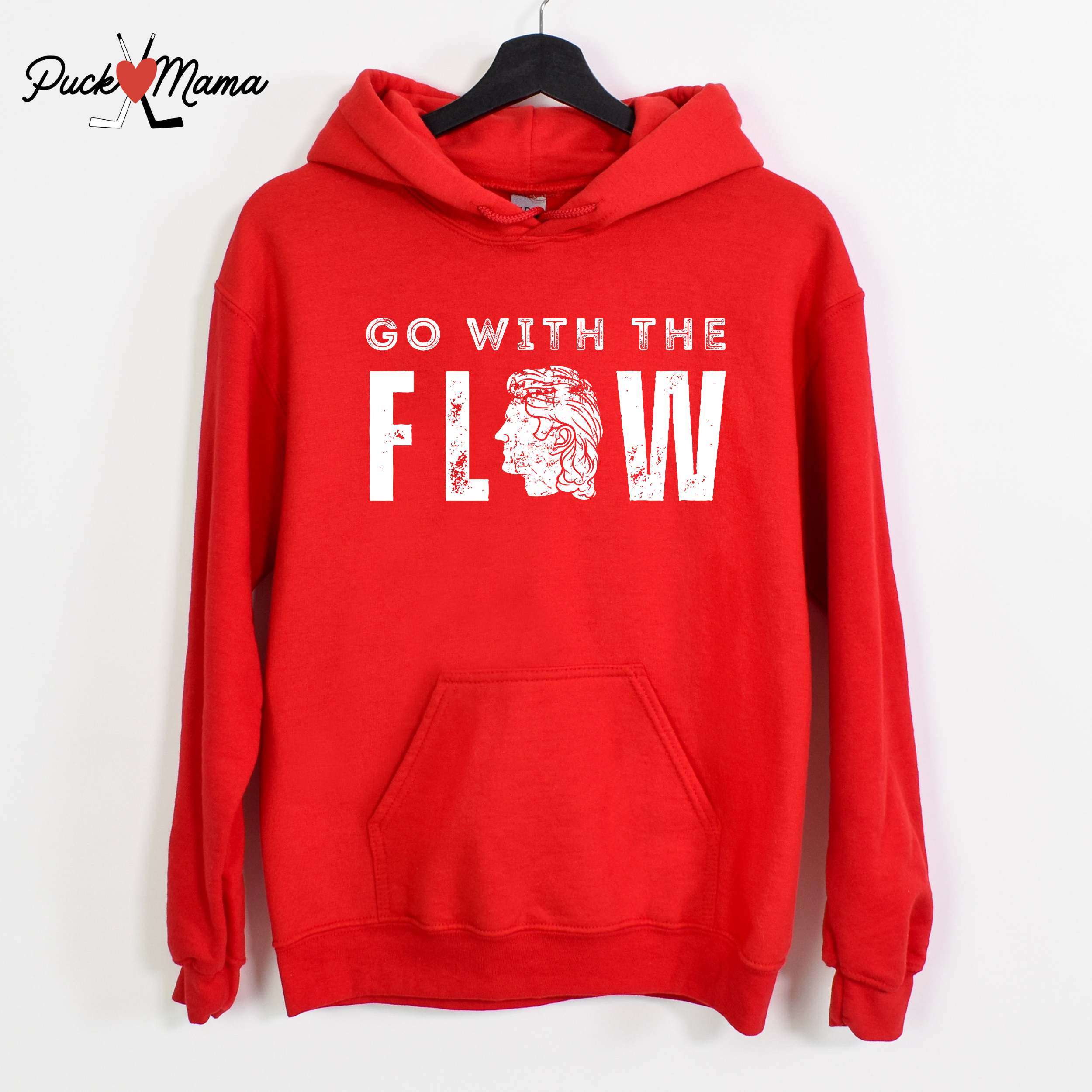 Go with the Flow Hockey Hooded Sweatshirt