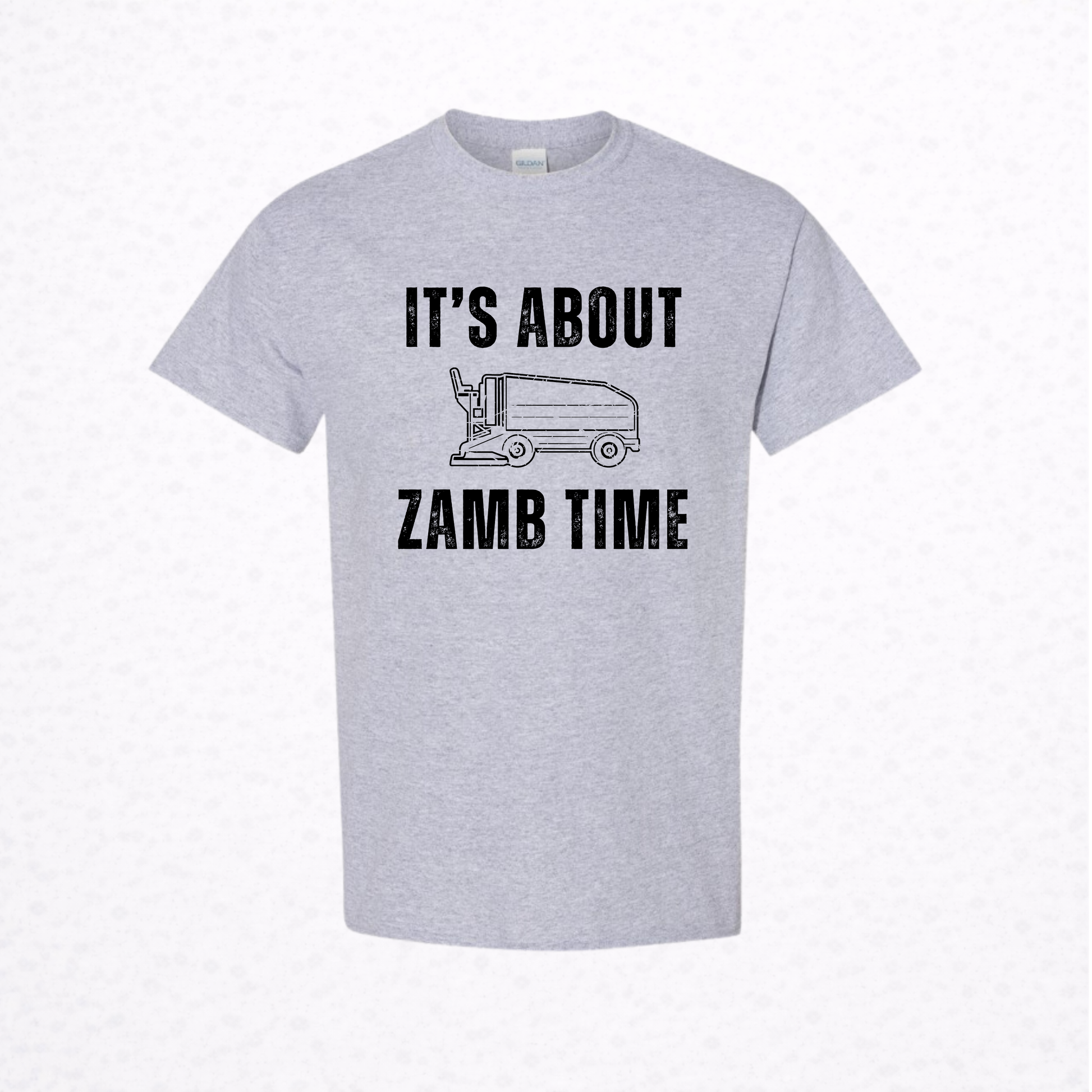 About Zamb Time Hockey Unisex Tee