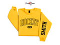 Custom Hockey Mom Crew Sweatshirt – Personalized Name & Role