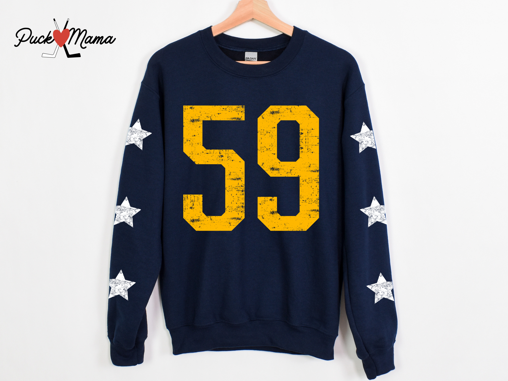 Custom Spirit Jersey | Personalized Sweatshirt with Stars & Number