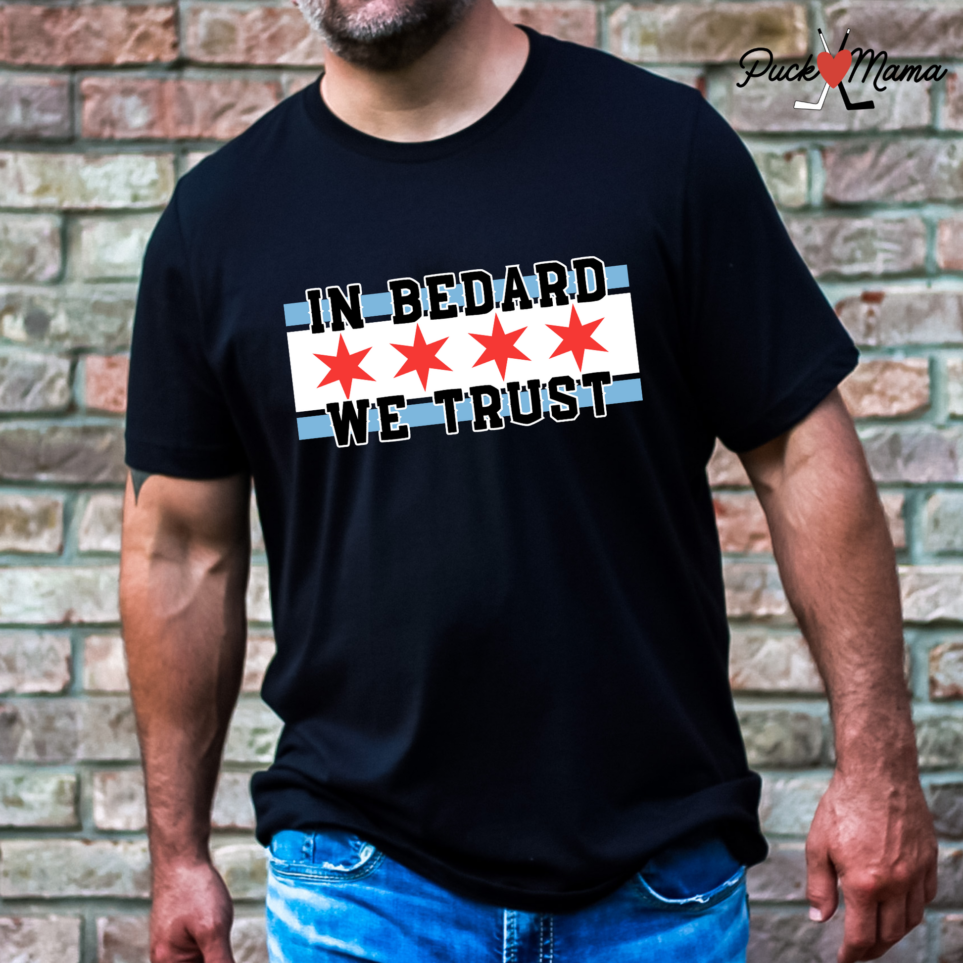 In Bedard We Trust Hockey Unisex Tee