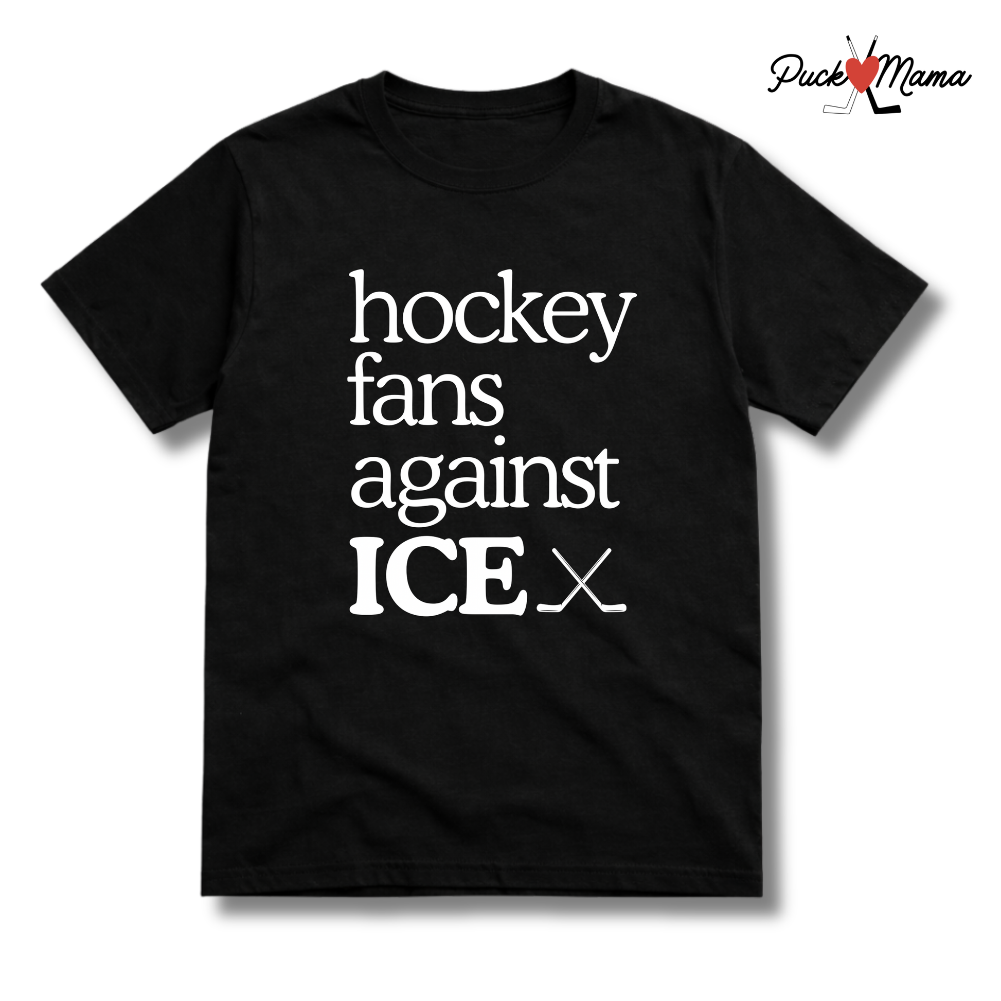 Hockey Fans against ICE Unisex Tee