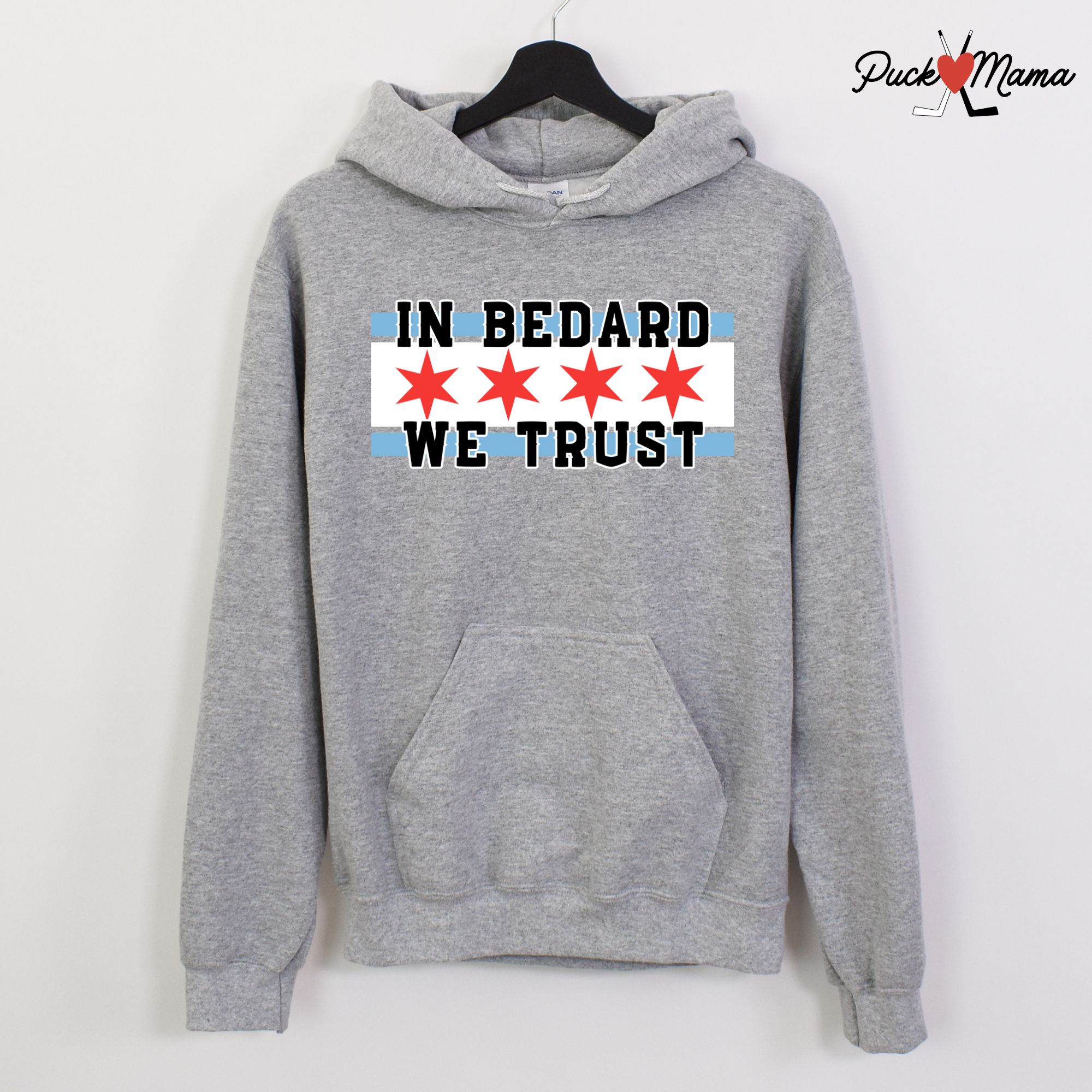 In Bedard We Trust Hockey Hooded Sweatshirt