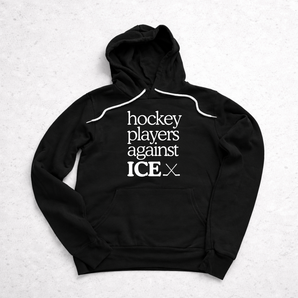 Hockey Players against ICE Unisex Sweatshirt