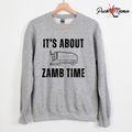 About Zamb Time Hockey Unisex Crew Sweatshirt