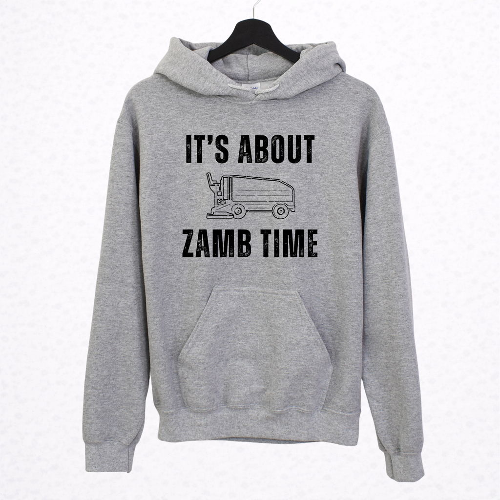 About Zamb Time Hockey Unisex Hooded Sweatshirt