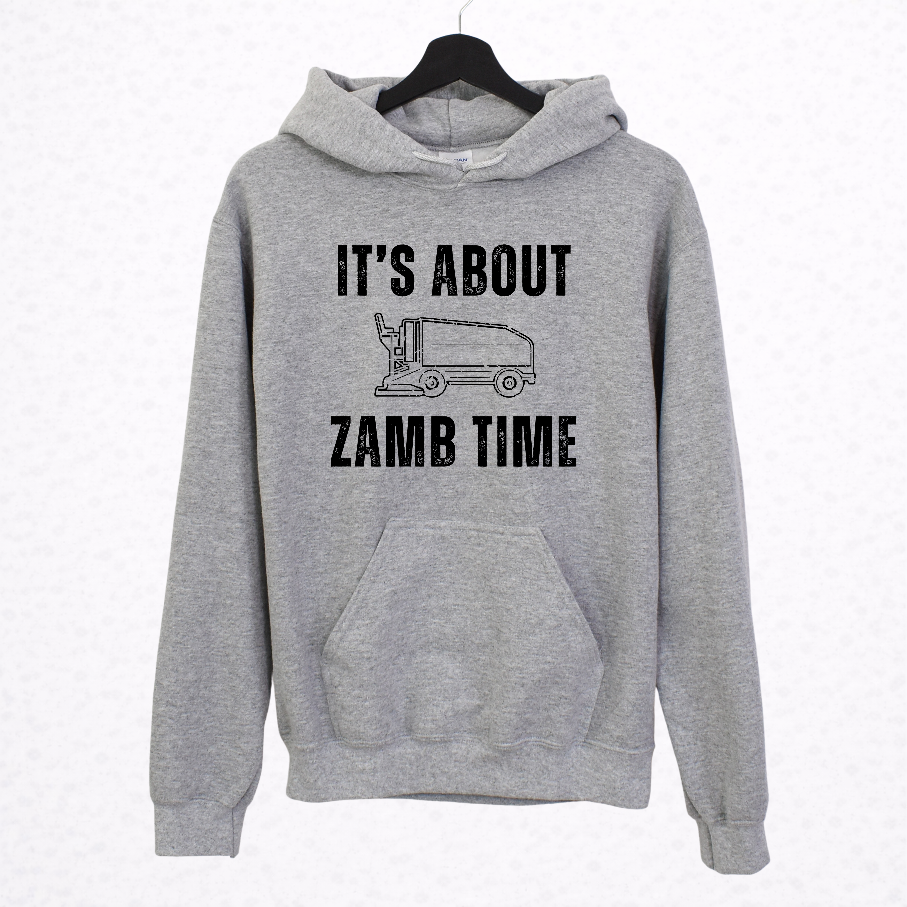 About Zamb Time Hockey Unisex Hooded Sweatshirt
