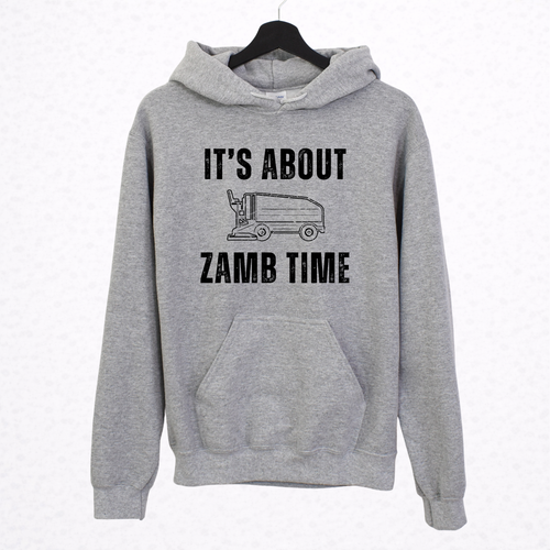 About Zamb Time Hockey Unisex Hooded Sweatshirt