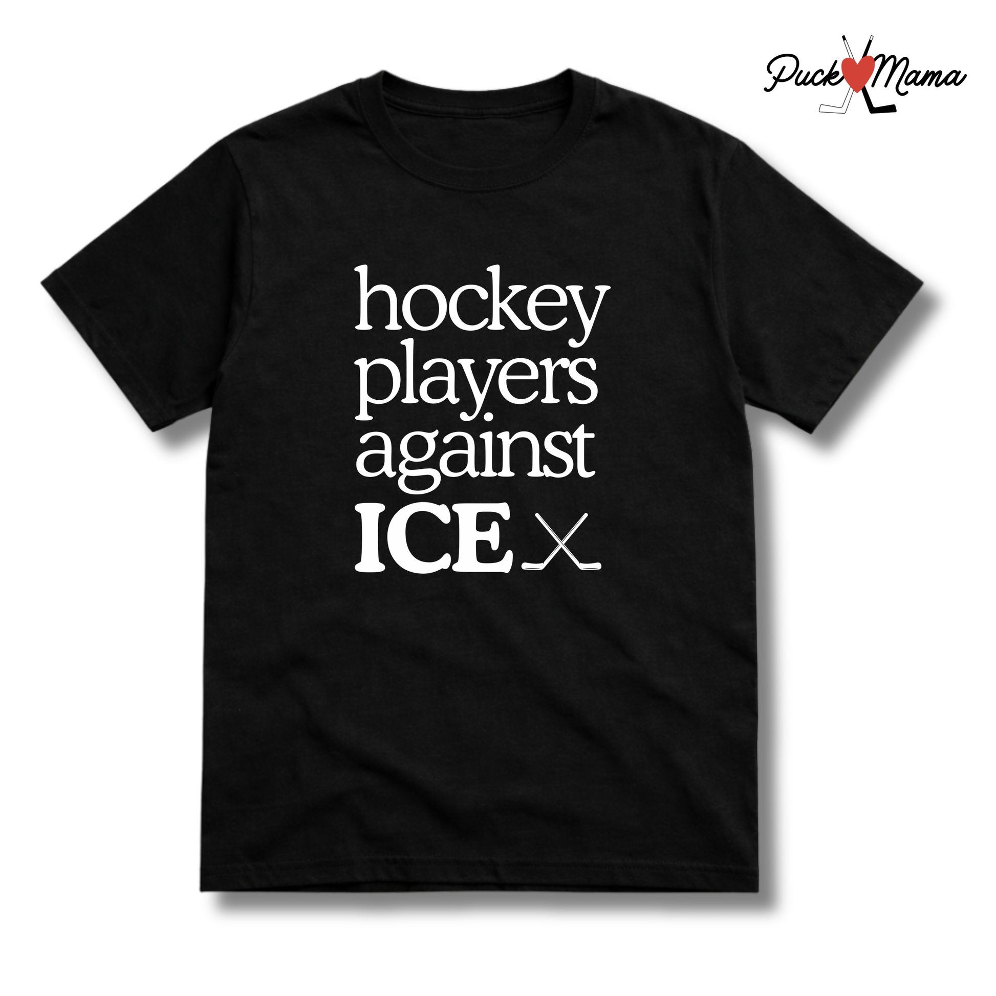 Hockey Players against ICE Unisex Tee