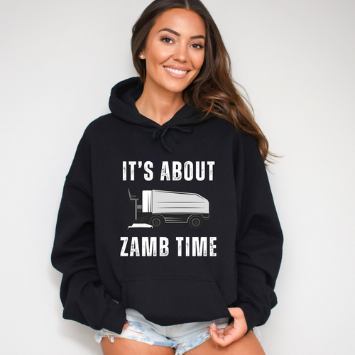 About Zamb Time Hockey Unisex Hooded Sweatshirt