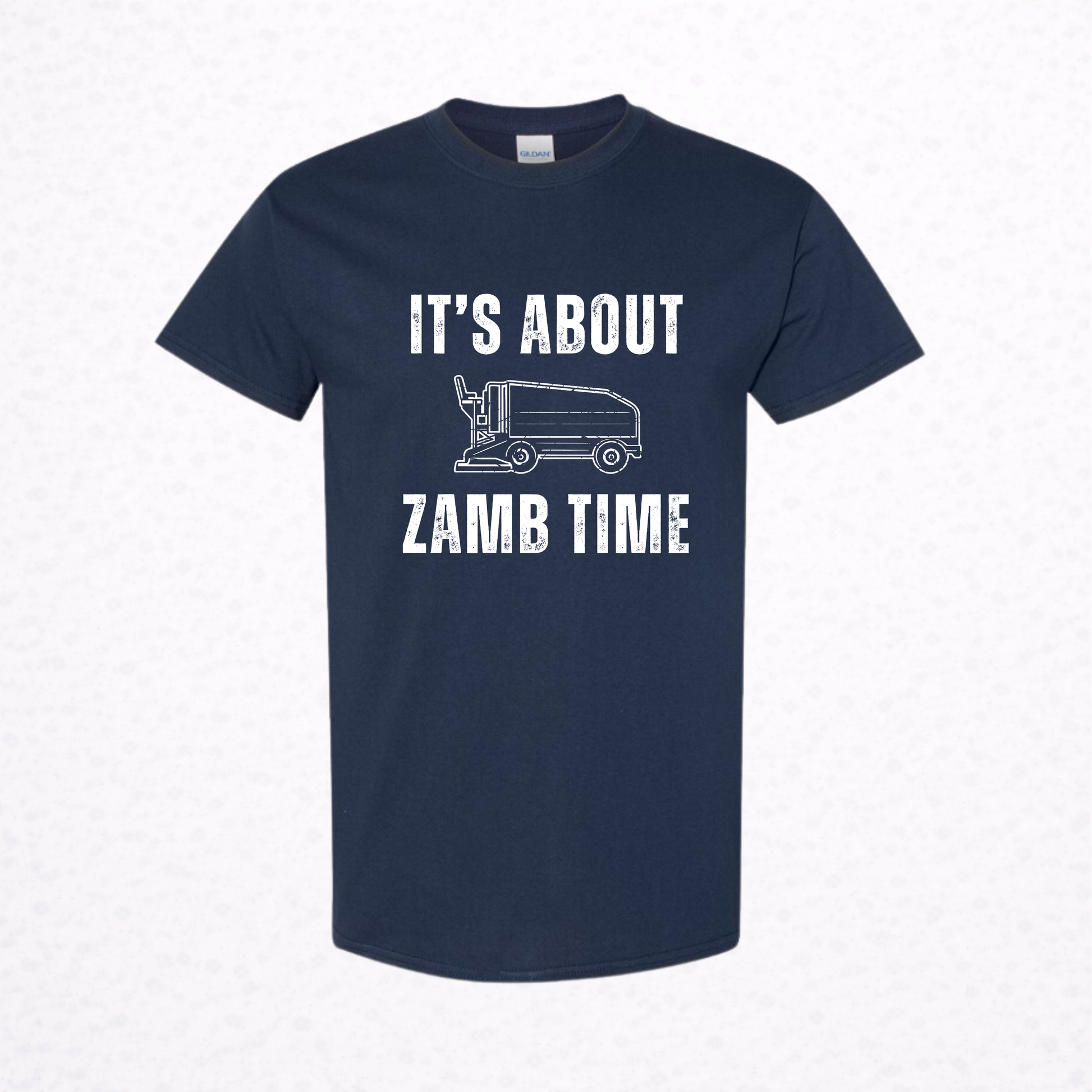 About Zamb Time Hockey Unisex Tee