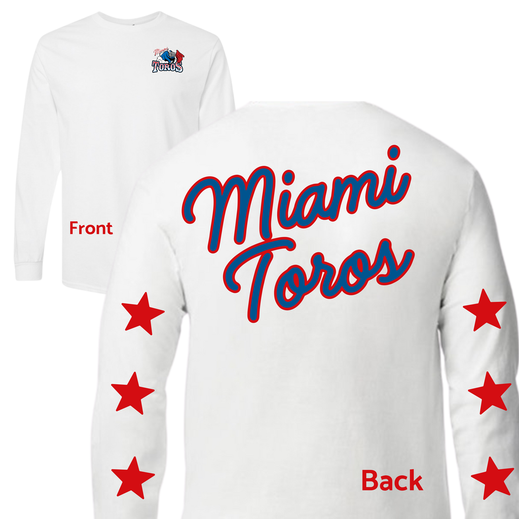 Miami Toros Long Sleeve Star Shirt