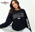 Custom Goalie Mom Crewneck Sweatshirt – Personalized Name & Role